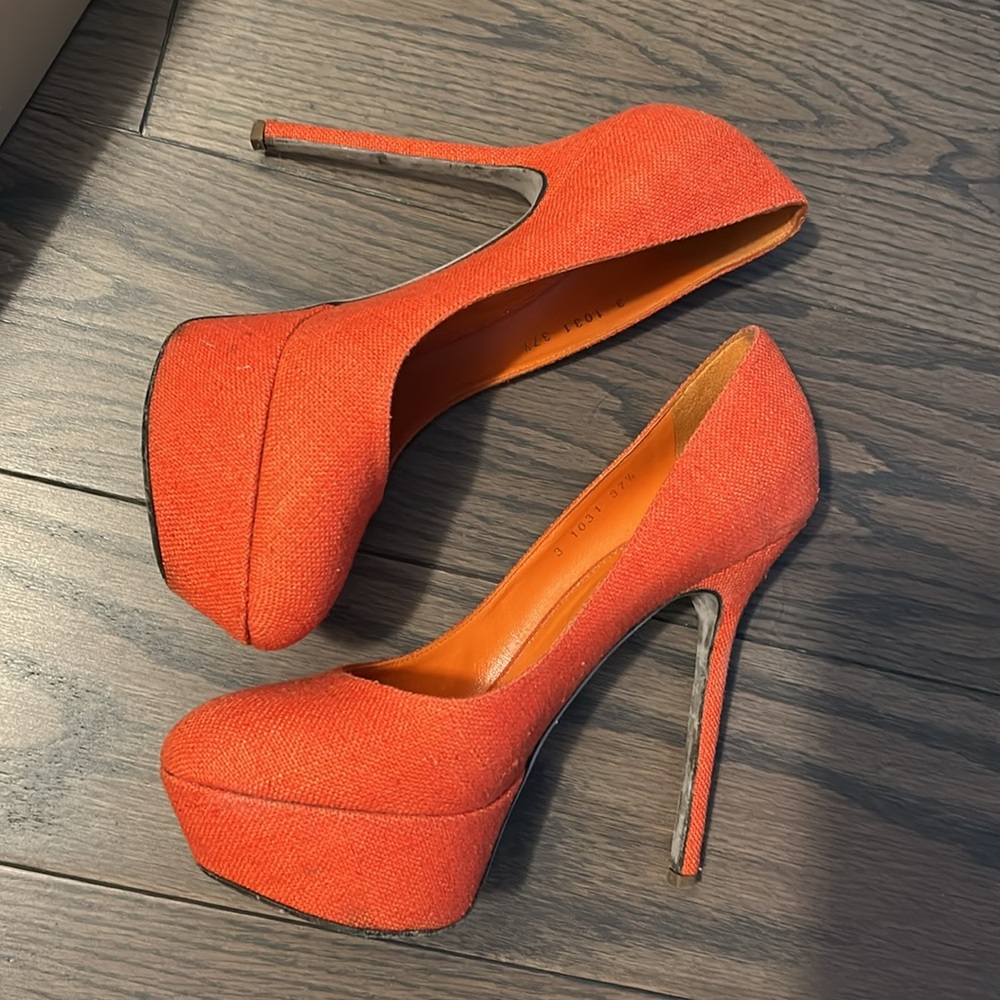 Sergio Rossi orange Scarpe Donna Pump